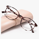 miyya Blue Light Blocking Glasses Women, Fashion Round Transparent Anti Blue Light Glasses with Anti Eyestrain & UV Glare