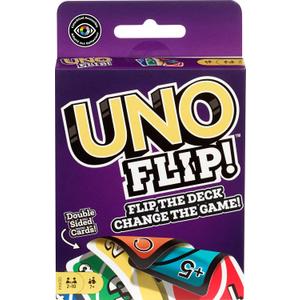 Mattel Games UNO Kid Uno Flip Side Card Game, Multi Color