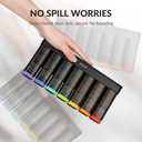 KOVIUU Weekly Pill Organizer 3X a Day, Detachable Pill Box 7 Day, Large 3 Times Daily Pill Case, Travel Pill Container Holder, Week Medication Dispenser Pillbox for Vitamin Supplement Medicine, Black