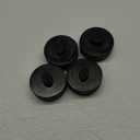 AUTOXBERT 4pcs Rubber Jack Pad Support Point Adapter Jacking Trolly Car Removal Repair Tool for Porsche 911 964 993 996 991 Cayman Boxster (Black)