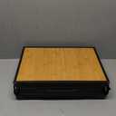 Anbte 3ft Camping Table Foldable with Storage Net and Bag, 3 Adjustable Heights High 27.5" Aluminum Camping Table, Portable, for Outdoor Indoor Backyard BBQ Cooking Party Picnic Beach, Yellow