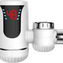 Tankless Water Heater Electric 110V Hot Water Heater Faucet Instant Kitchen Bathroom Fast Heating Tap Water Faucet with LED Digital Display