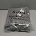 KOZYFLY Runners for Hallways 3x8 Ft Washable Kitchen Runner Non Slip Rubber Backed Hall Runners Cotton Entryway Runner Rugs Floor Carpet for Indoor Backdoor Bedroom Kitchen, Grey/Dark Grey