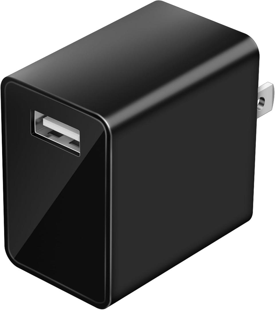 DOWWAFAU USB Charger Camera  Full HD 1080P  WiFi Mini Discreet Nanny Cam  Small Wireless Security Camera