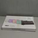 Trueque Wireless Keyboard and Mouse Combo - Full-Size Quiet Keyboard with Palm Rest, Phone Holder, Multimedia Keys, Power Switch, Compatible with Windows, Chrome OS, PC, Laptop (Batteries Included) (Black)