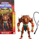 ​Masters of the Universe Origins Action Figure Deluxe Beast Man Cartoon Collection, 5.5-inch 1980s TV Villain, Detailed Design