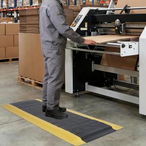 tonchean Industrial Anti Fatigue Mat 20" x 60" Heavy Duty Ergonomic Standing Floor Mat for Workshop, Non-Slip Anti-Fatigue Standing Floor Mat for Work, Shop, 1PC