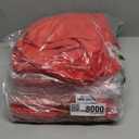 Round tablecloth for a round table. Red. 9*9 Ft. 8Pack
