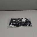 Sexy Bikini for Women Underwire Swimsuits Spaghetti Strap Swimwear Criss Cross Halter Bathing Suit 2 Piece (Small, Black)