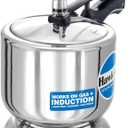 Hawkins 3 Litre Pressure Cooker, Stainless Steel Inner Lid Cooker, Tall Design Cooker, Induction Cooker, Silver (Hss3T), 3 Liter
