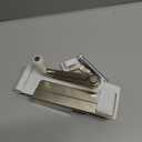 Swing-A-Way Wall Mount Can Opener with Magnet, 1-Pack, White -