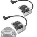 2Pcs 32-584-09-S Ignition Coil Fits for Kohler KT740 KT745 ZT740, Replace 32-584-25-S 32-584-24-S