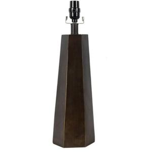 Mix and Match 20 in. H Dark Boardwalk Table Lamp Base