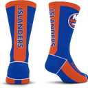 For Bare Feet NHL Unisex Kids Nhl Mvp Crew Sock Youth (One Size, Team Color)