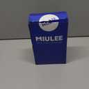 MIULEE Solid Color Sheer Curtains 84 Inches Long 2 Panels Set - Elegant Lightweight Grommet Light Filtering Window Voile Panels/Drapes/Treatment for Bedroom Living Room W42 x L84 Inch, Olive Green