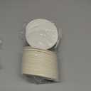 TaoBary 100 Pcs Disposable Paper Bar Coasters Bulk(1.5 MM), 4 Inch White Blank Cardboard Coasters for Weddings Parties Catering Bars DIY Crafts Arts