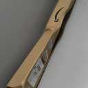 Ivilon Drapery Window Curtain Rod - End Cap Style Design 1 Inch Pole. 48 to 86 Inch Color Black