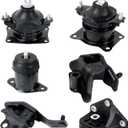 Autodevil Set of 6 Engine Motor and Trans Mount 2.4L Compatible with Acura TSX 2004 2005 2006 2007 2008 Car Transmission Mount Replacement Parts A4509 A4516 A4510 A4517 A4526HY A4544