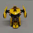 Present for 3-6 Year Old Boys, Transforming Toys Cars for 3-8 Year Old Boy, Friction Powered Car Truck Toys for Boys Girls Toddler Aged 3, 4, 5 Year Old Present for Kids Christmas (Yellow)