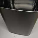 Bathroom Trash Can with Lid 8L/2.1 Gallon Silver Trash Can Small Garbage Can with Swing Top Lid Slim Stainless Steel Garbage Can with 100 Counts Trash Bags for Bathroom Bedroom Kitchen Office Toilet