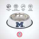 The Memory Company | Licensed NCAA Bling Team Logo Stainless Pet Bowl