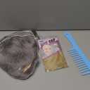 Grey Pixie Cut Hair Wig with Bangs for Daily Wear Gray Short Human Hair Pixie Cut Glueless Layered Wig Wavy Grey Wigs for Party Cosplay Daily Use Glueless Full Machine Made Wigs