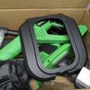 Cordless Tiller Cultivator, 360 RPM Tiller for Gardening with 2 x 21V 4.0Ah Batteries & Charger, 48 Steel Tines, 9” Tilling Width & 7” Depth for Lawn, Garden & Soil Cultivation