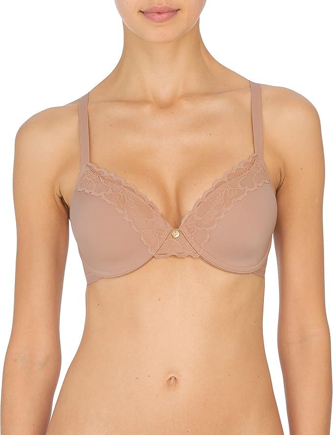 Natori Women's Refined Contour Underwire Bra
 (34DD, Cafe)