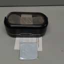 Ultrasonic Jewelry Cleaner, 48KHz Jewelry Ultrasonic Cleaner Machine for All Jewelry, Glasses, Rings, Retainers, Watch Strap, Dentures, 304 Stainless Steel 12oz Cleaning Pod - Black