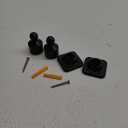 2 Pack Angled Shower Rod Mount for Sloped Walls Angled Wall Bracket for 25 mm Shower Bar Low Cost Solution