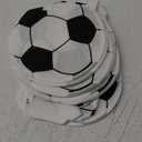 12 Pieces Sports Party Favor Bags Ball Themed Goodie Candy Bags Soccer Snacks Bag Soccer Gift Bags Non Woven Gift Bags for Kids Adults Sport Party Supplies (Soccer)