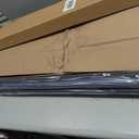LazBlinds No Drill Blinds for Indoor Windows, Blackout Roller Shades, Cordless Window Blackout Blinds, Thermal Insulated Fabric UV Protection for Home and Office, 36" W x 72" H, Navy Blue