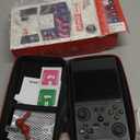 UYTGXEN XF40V Retro Handheld Game Console with 2*Detachable Long Joysticks, 4.0-Inch HD IPS Screen Retro Gaming Console, Preloaded Classic Games with Multiple Emulator, Pocket Video Gaming