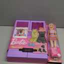 Barbie Fashionistas Ultimate Closet Portable Fashion Toy with Doll, Clothing, Accessories and Hangers, Gift for 3 Years Old and Up