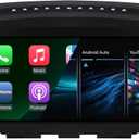 Car Radio for BMW 3/5 Series E60 E61 E63 E64 E90 E91 E92 CCC (2004-2008) Stereo with Wireless CarPlay Android Auto iDrive System Upgrade Retrofit Multimedia Player Original Car Touchscreen