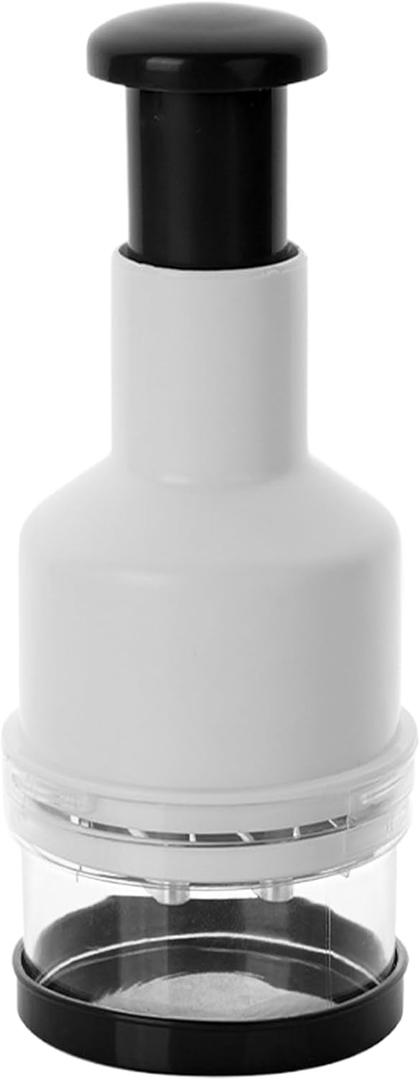 Onion Chopper – Handheld Vegetable Mincer, Manual spices Crusher Tool | Compact Food Grinder Device, Kitchen Prep Assistant for Garlic Ginger Chili Nut Pepper Tomato herbb