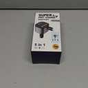 Retractable Car Charger,5 in 1 Fast Cars Phone Charger 90W,Bluetooth 5.3 FM Transmitter Adapter,Handsfree Call,2 Retractable Cables and USB Chargers for iPhone17/16 15/14/13 (Black)