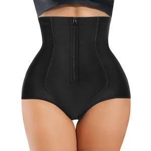 YERKOAD Women Tummy Control Panties Shapewear Bodysuit Butt lifter Shorts Hi- Waist Trainer Body Shaper Underwear Slim Corset (Large, Black)
