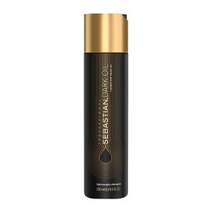 Sebastian Professional Dark Oil Lightweight Shampoo | Infused with Jojoba & Argan Oil for Silky, Smooth Hair