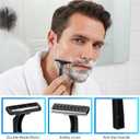 Lothee 1200 Pack Disposable Razors Twin Blade Bulk with Safety Cap, Stainless Steel Shaving Razors Men Bulk Multipurpose Portable for Medical Clinics Hotel Travel Camping Salon Care