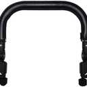 SAFIGLE Universal Replacement Stroller Bumper Handle - Adjustable, Detachable Pu for Baby Strollers, Easy to Attach, Black, 15.35x13.58x1.96 Inches