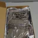 4 Pack Women's Maternity Shirts Ribbed Knit Short Sleeve Pregnancy Tops Crew Neck Tunic Tees Casual Summer Clothes (Large, Gray Green, Coffee, White, Black)