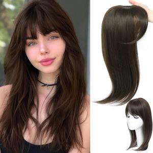 RMYHIG Hair Topper, 360° 3D Hair Toppers for Women with Thinning, 18 Inch Long Pieces for Women Clip in Wispy or Side Bangs