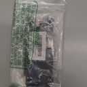 Wii Console Replacement Dust Door, 3 in 1 Repair Part Slot Cover for Nintendo GameCube, NGC Controller/NGC Memory/SD Slot Lid-Black