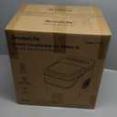 GoveeLife Smart Ice Maker Countertop, Portable Ice Machine with Voice Control, 9 Ice Cubes in 6 Minutes 3 Sizes, 26lbs/24Hrs, Self Cleaning RGB Lights, Quiet Ice Maker with Scoop for Kitchen Silver