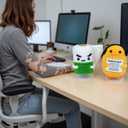 Inspirational Birthday Gifts for Women - Handmade Positive Emotional Uplifting Support Small Funny Cute Crochet Duck Paper Towel Pickle for Her Him Men Friends Coworkers Colleges Graduation