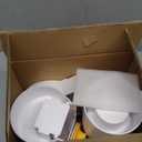 Pet Feeder Waterer Hanging Dog Cat Food Water Dispenser, Automatic Gravity Feeder Waterer Set for Cage Pets, Travel Food Water Bowl Rabbit Feeder for Ferret Small and Medium Animals, White