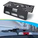 TOPOWN Metal Drill-Free Light Bar Cab Mount for Ford F-150 (2015+) for Ford F-250-F-550 (2017+), Fit for Magnetic Light Bar and Magnetic Antenna, Support Bolt-on Mounting, Metal Light Bar Mount