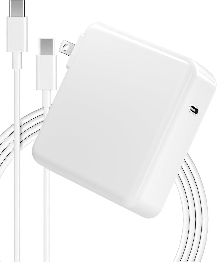 Furgor Mac Book Pro Charger - 118W USB C Fast Charger Power Adapter Compatible with MacBook Pro/MacBook Air 16 15 14 13 Inch, M1 M2 M3 M4 M5, New iPad Pro and All USB C Device, Charge Cable 6.6ft