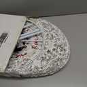 4FT Lighted Snowman Outdoor Christmas Decoration, Collapsible Snowman with Red Scarf and Vest and Top Hat, Pre-Lit Pop Up Snowman for Indoor/Outside Yard (Red)